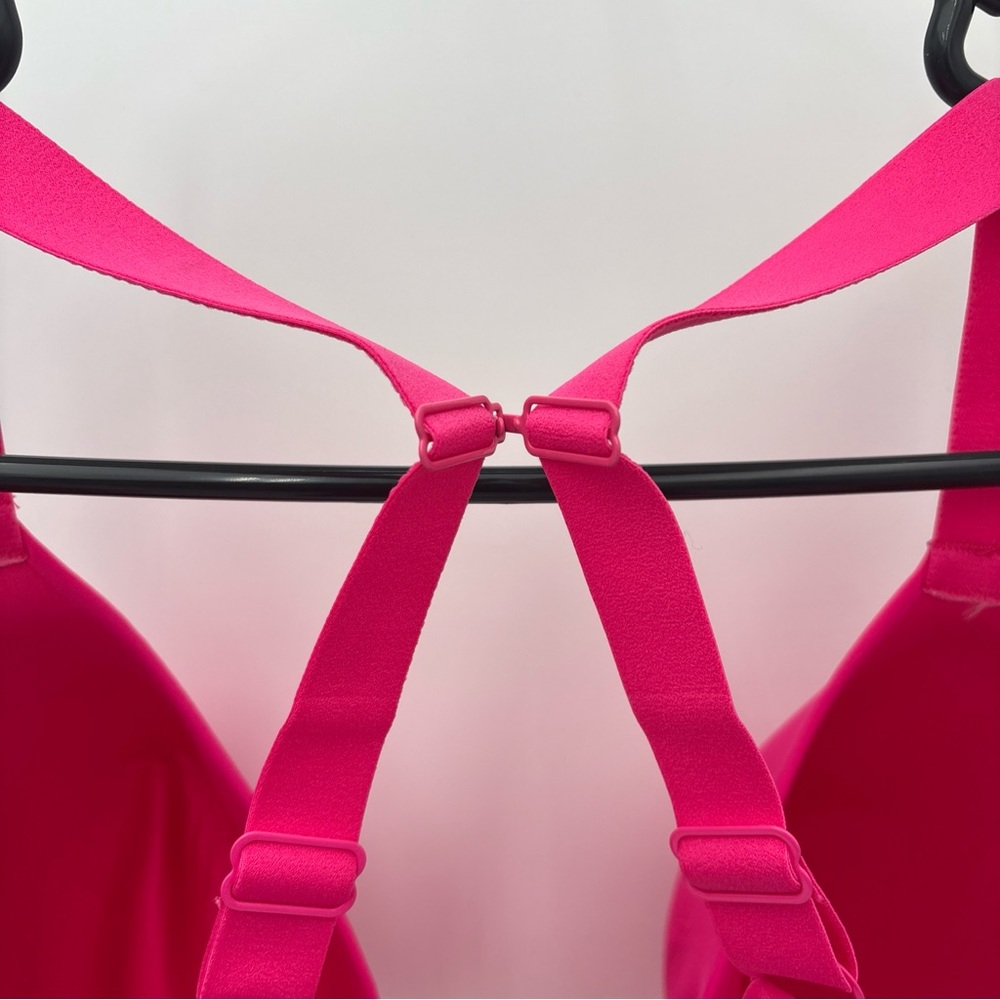 Elomi Fuchsia Bra with Purple Accents 42k - Picture 5 of 9
